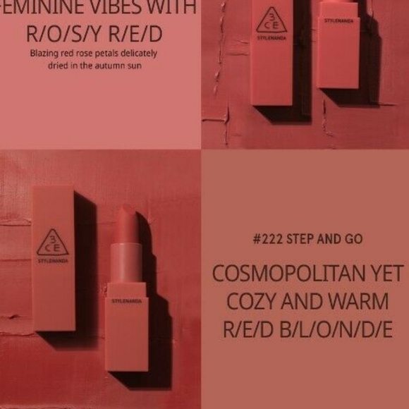 Stylenanda 3CE matte lipstick - #222 Step And Go - Picture 1 of 14